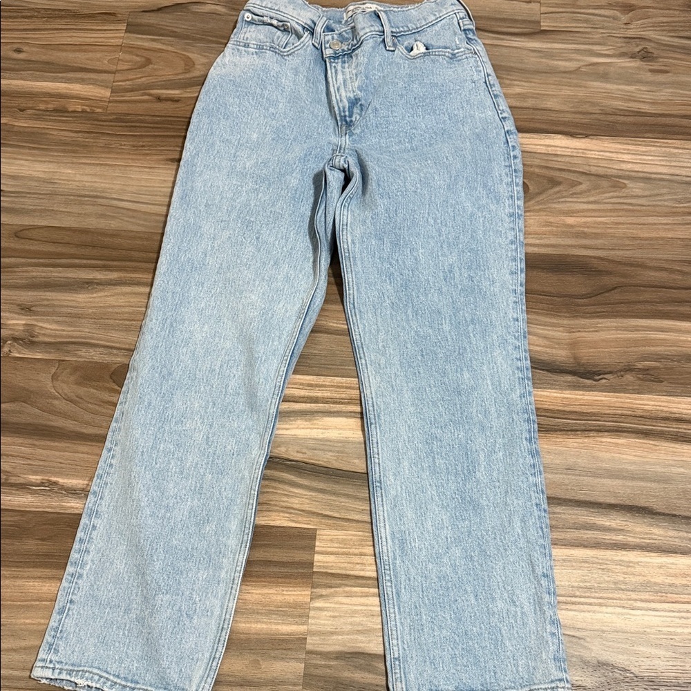 Abercrombie & Fitch The 90s Straight Ultra High Rise Jeans Womens 27 4S
